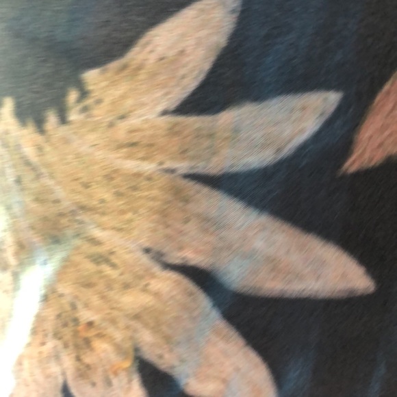 Johnny Was  black velvet and 100% silk dress - Picture 16 of 16